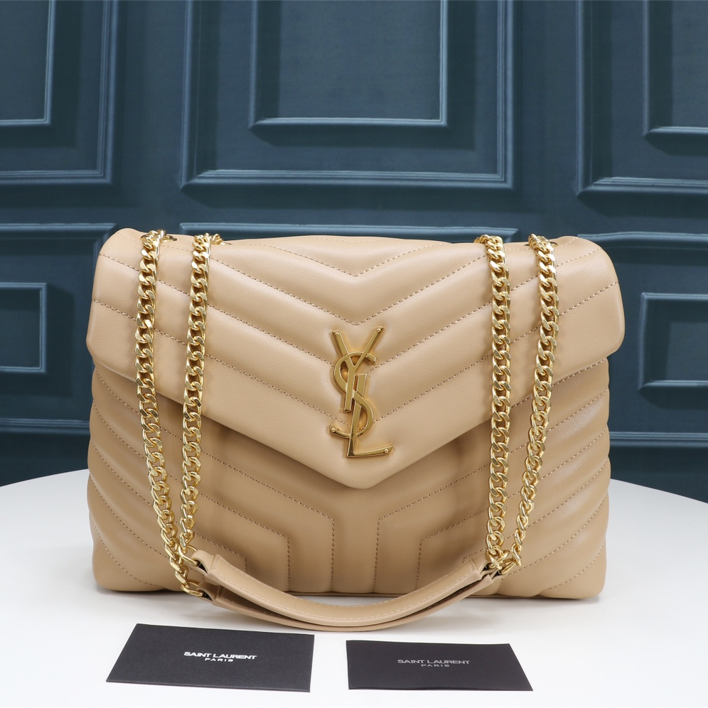 YSL Lou Lou Puffer Women Shoulder Bags 2-Size