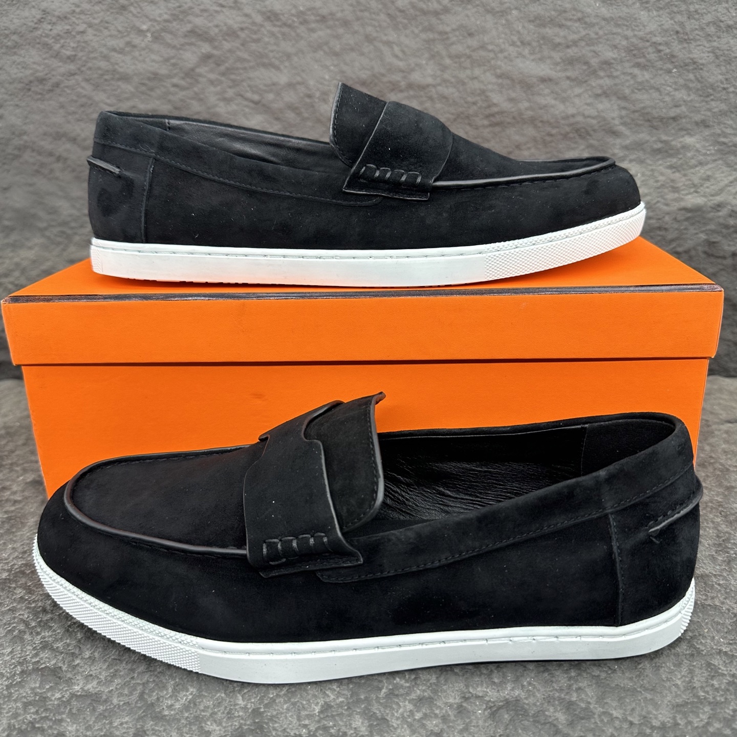 Hermes Job Men Loafers Size 40-45