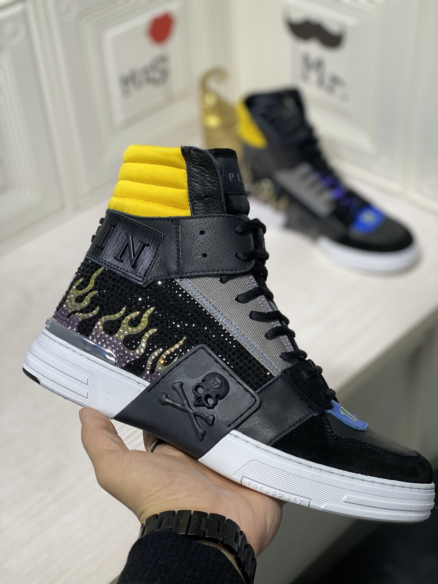 Philipp Plein Mens Outdoor Sneakers Shoes 38 - 45