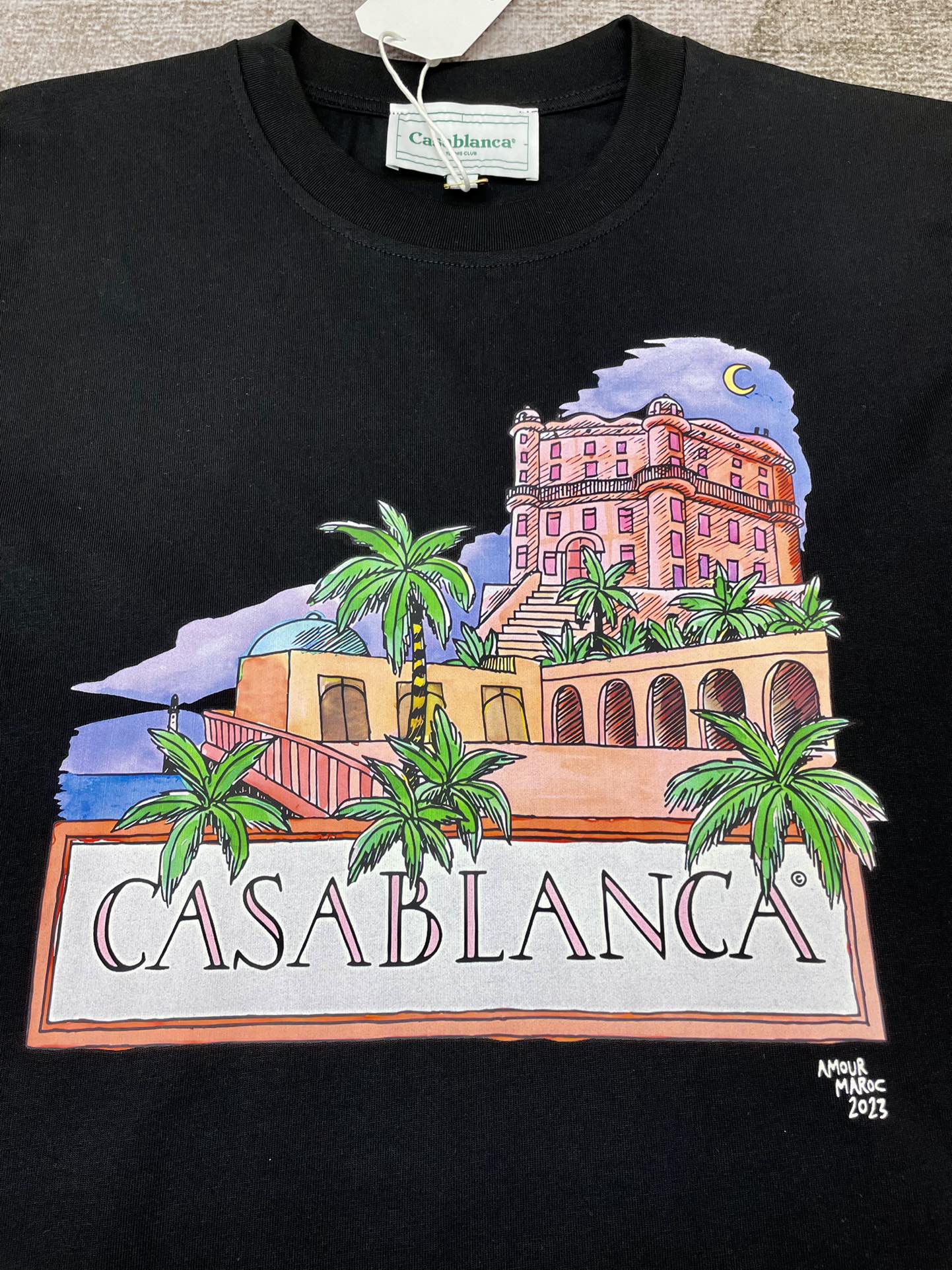 Casablanca T Shirt Size S-XL