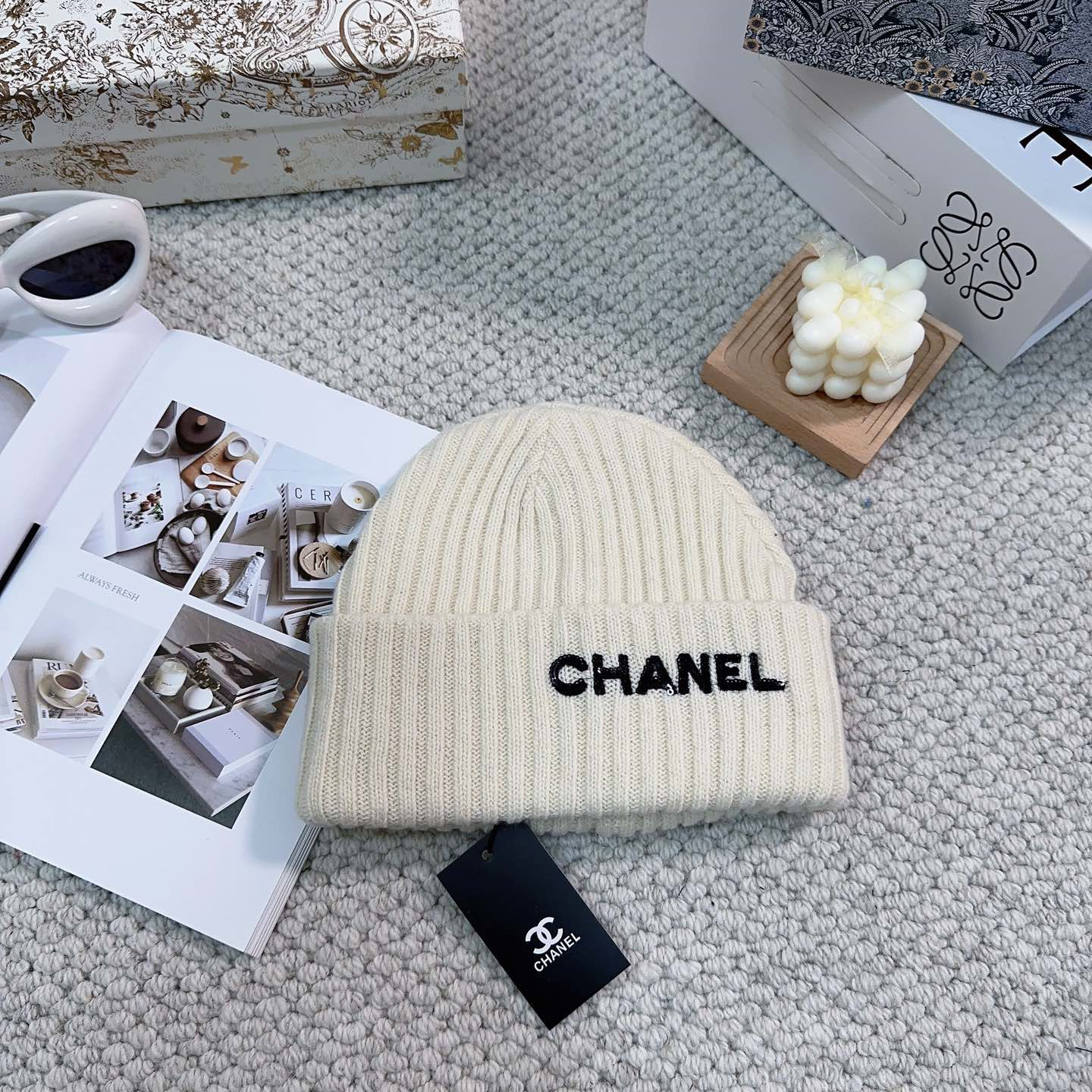 Chanel Knitted Hat 4-Color