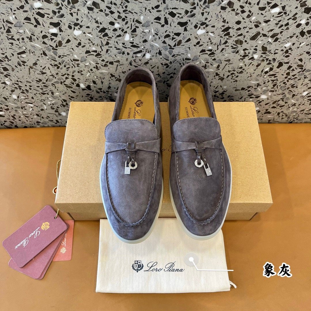 Loro Piana Men Women Loafers Size 36-45