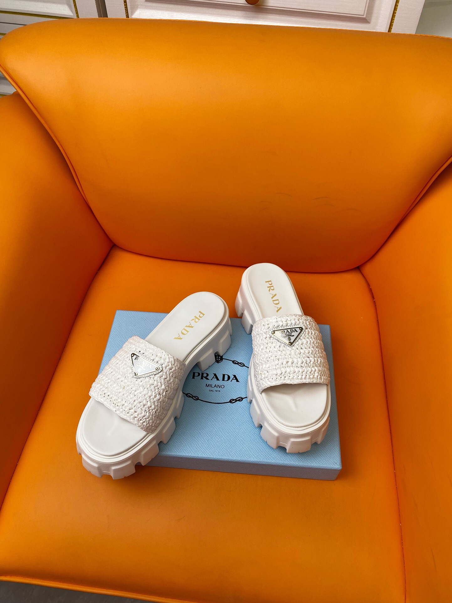 Prada 2024 New Monolith sandals Size 36-40