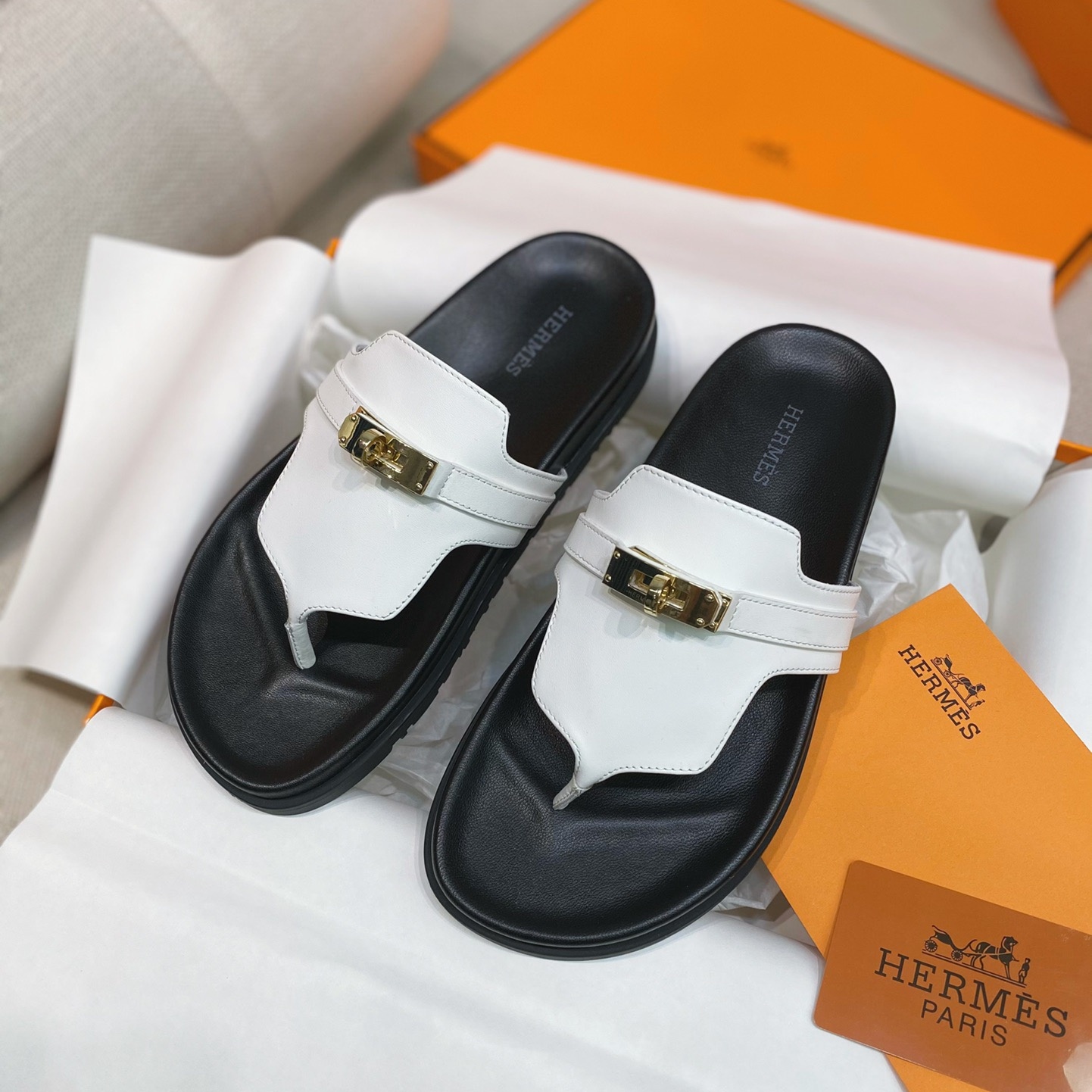 Hermes Kelly Empire Slippers Size 35-40