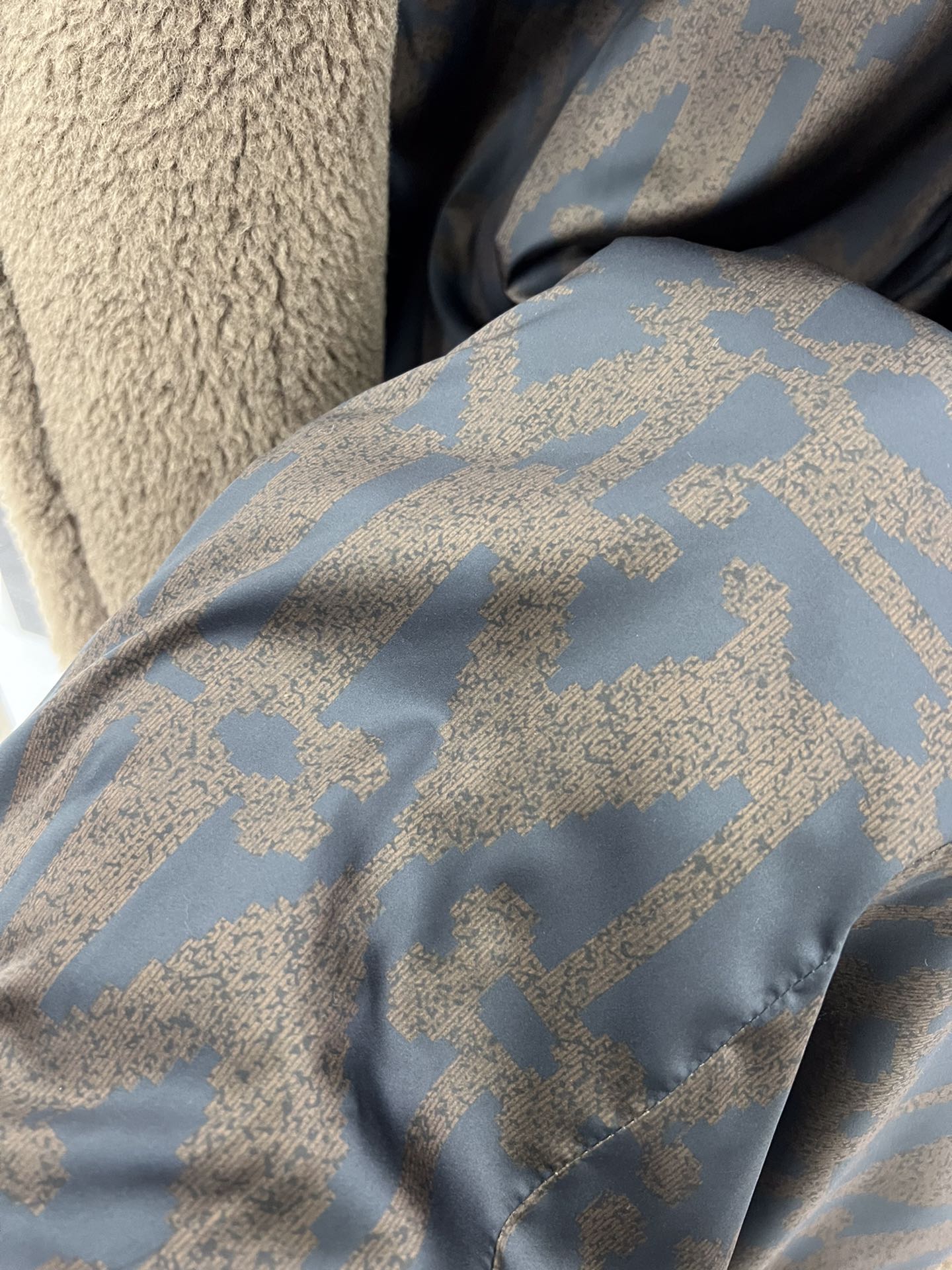 Max Mara Teddy fur long coat Size XS-M