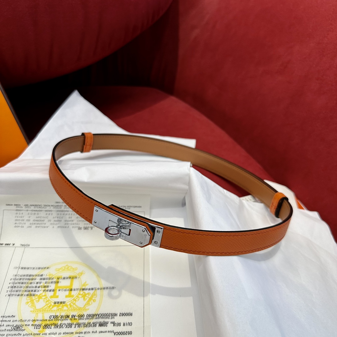 Hermes Women Belt Width 2cm