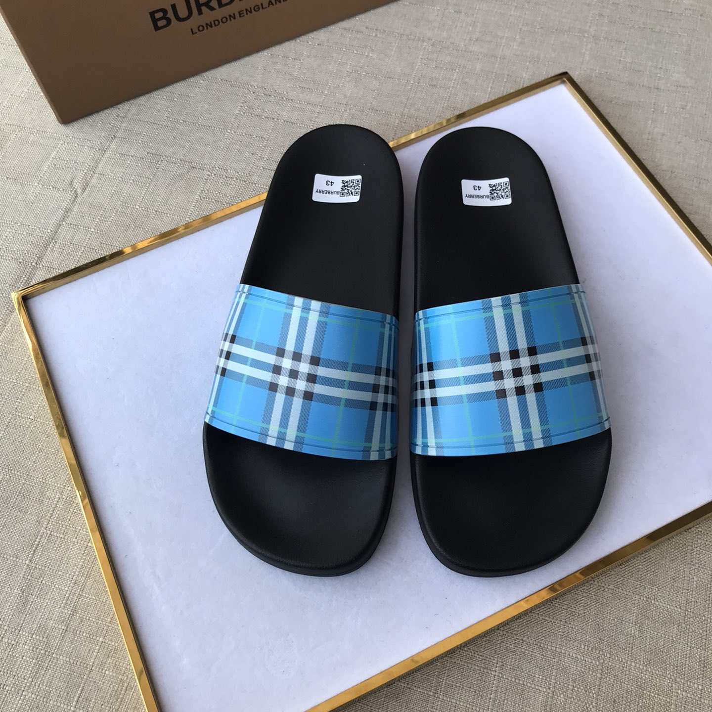Burberry Mens Women Sandals Gr. 36-46