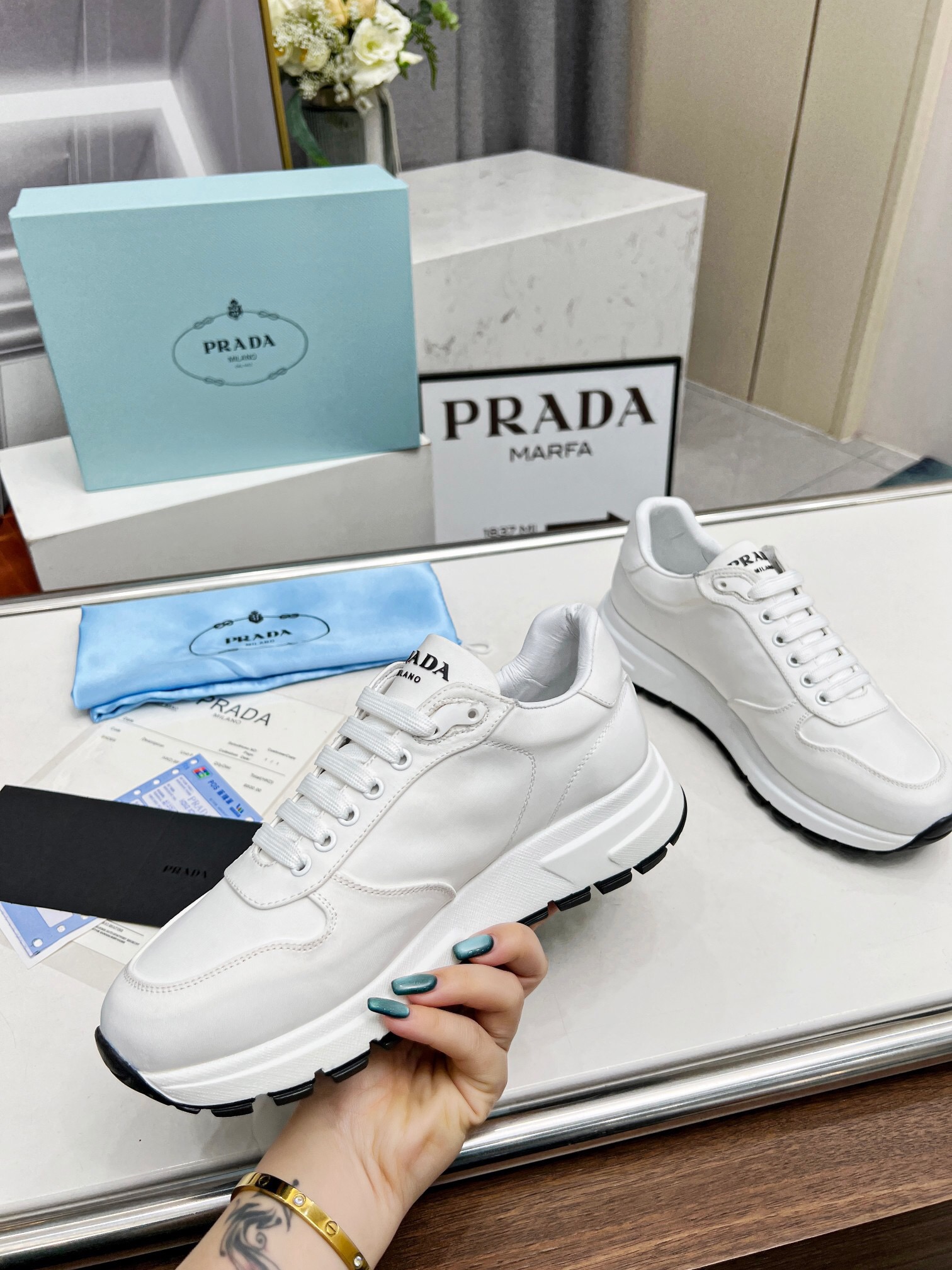 Prada 2024 New Prax 01 Re-Nylon Sneaker Size 36-46
