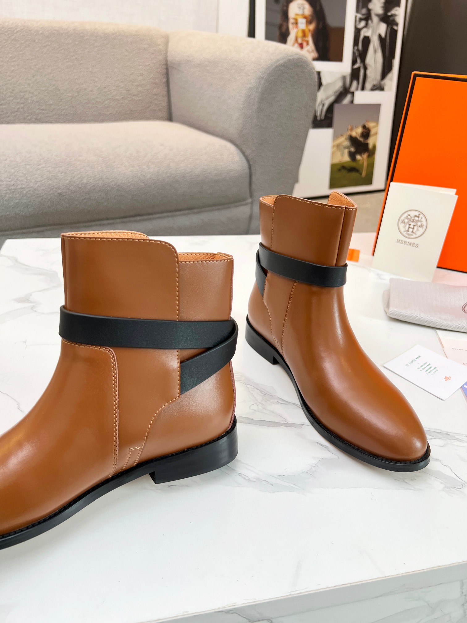 Hermes Women Kelly Boots Size 36-41