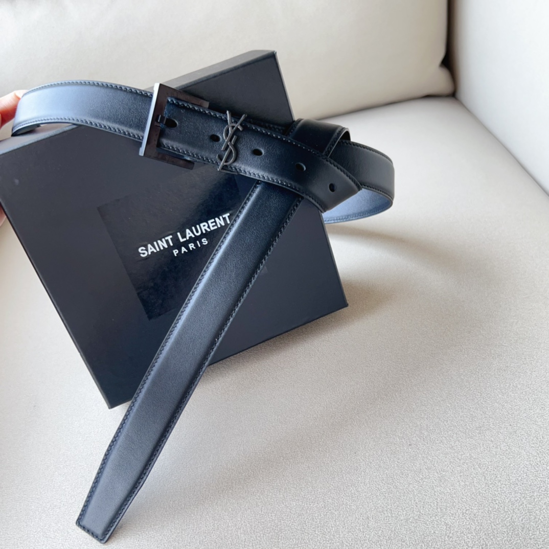 YSL Women Belt Width 3cm