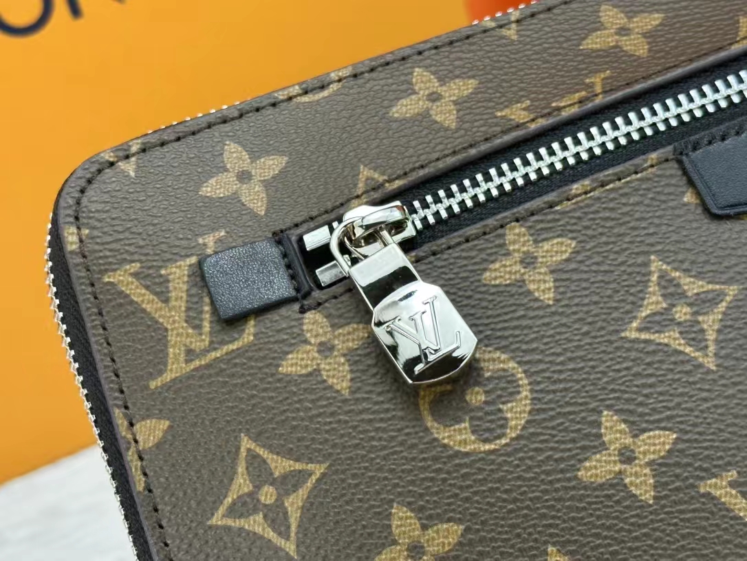 Louis Vuitton New Pouch Damier Graphite Clutch Bags Size 21*27*5cm