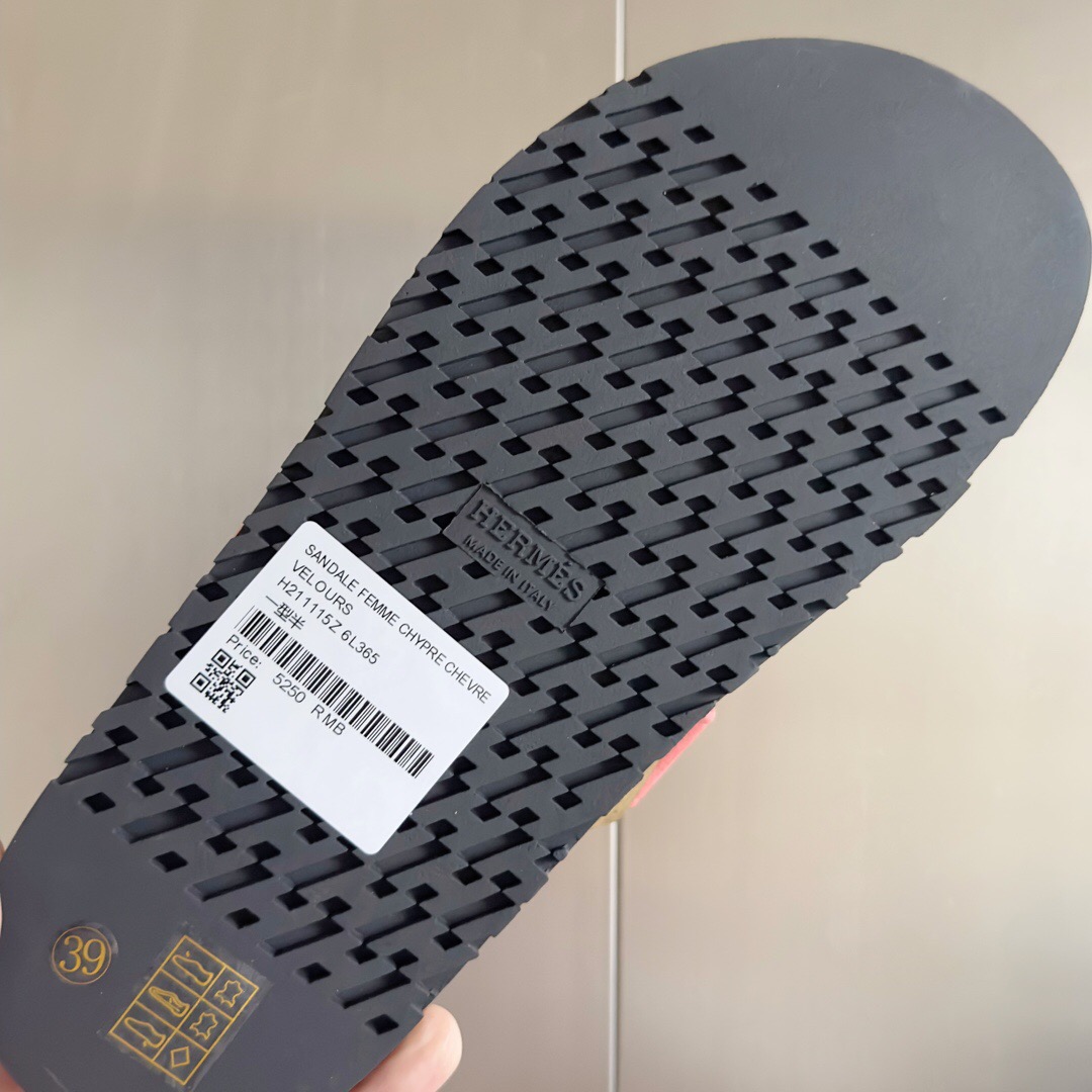 Hermes chypre Slippers Size 36-45