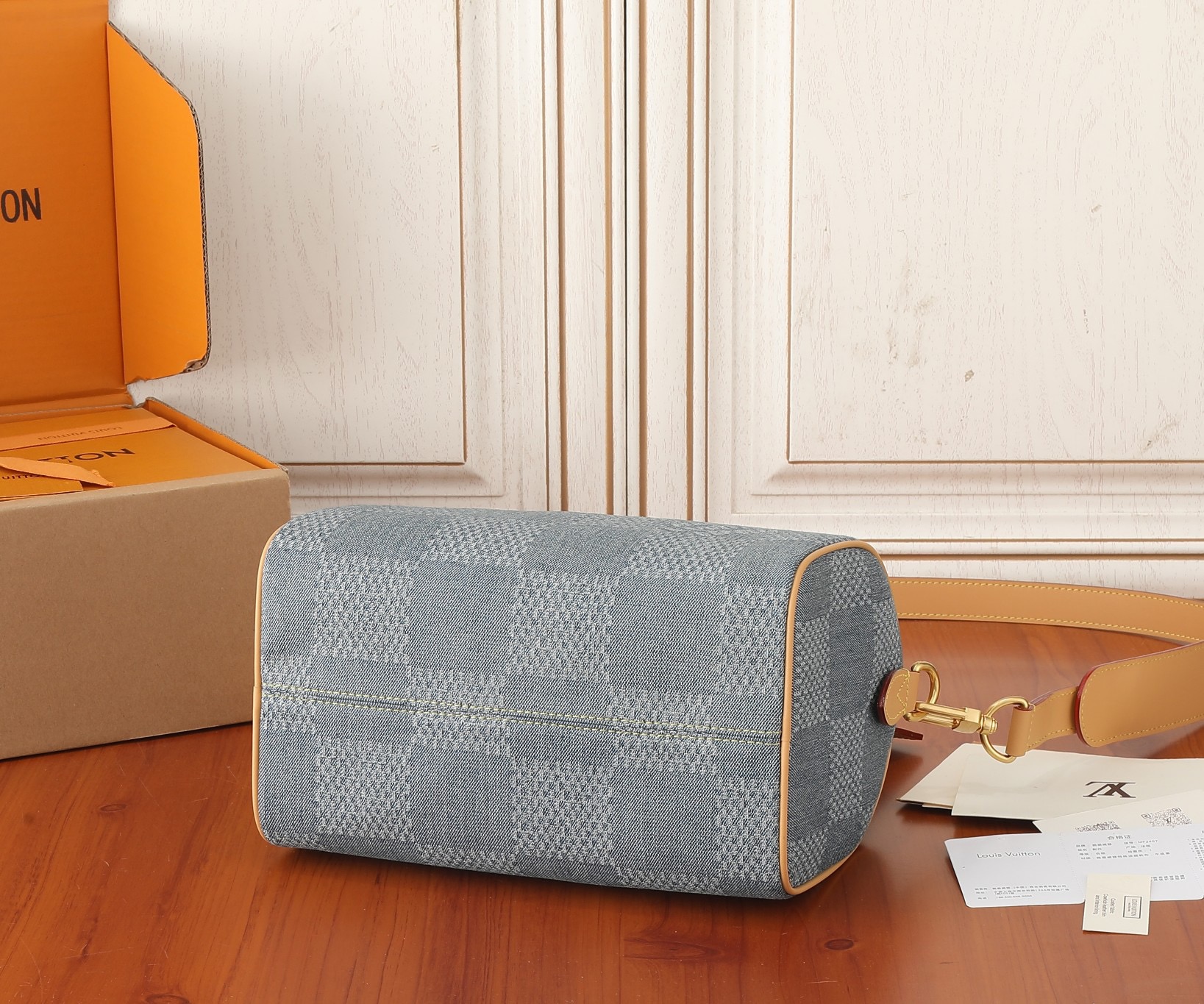 Louis Vuitton N40700 Speedy 25 Bandoulière Mens Shoulder Bags Size 25*15*15cm