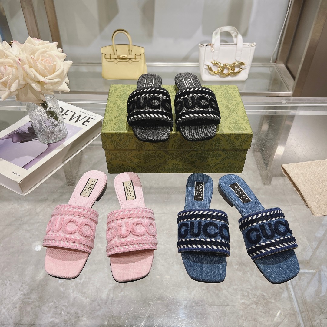 Gucci Lido Slippers Size 36-41