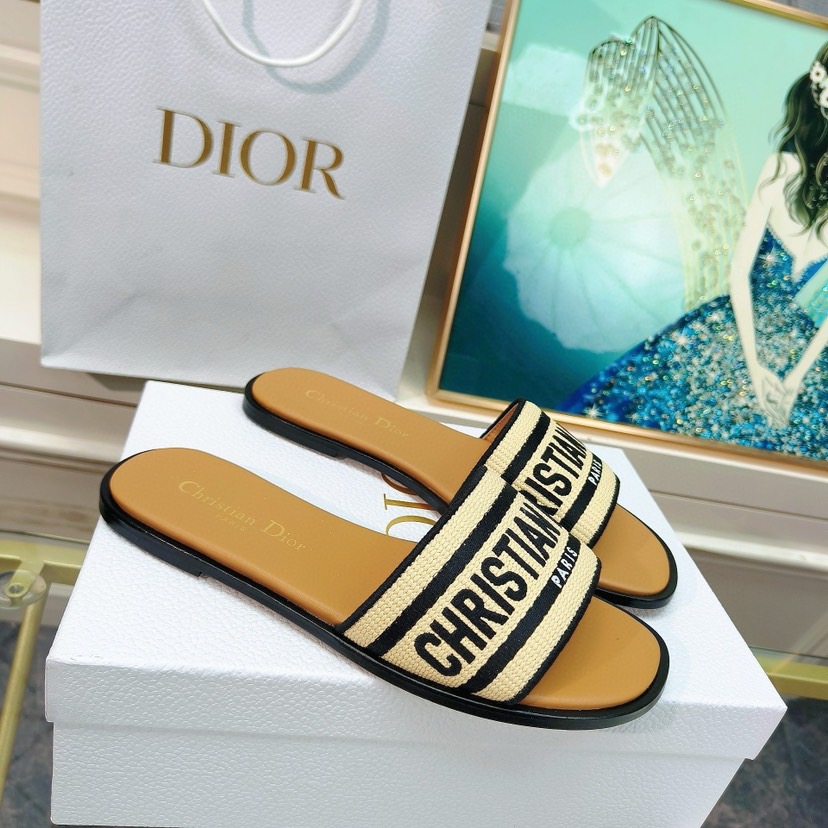 Dior Dway Slippers Size 36-41
