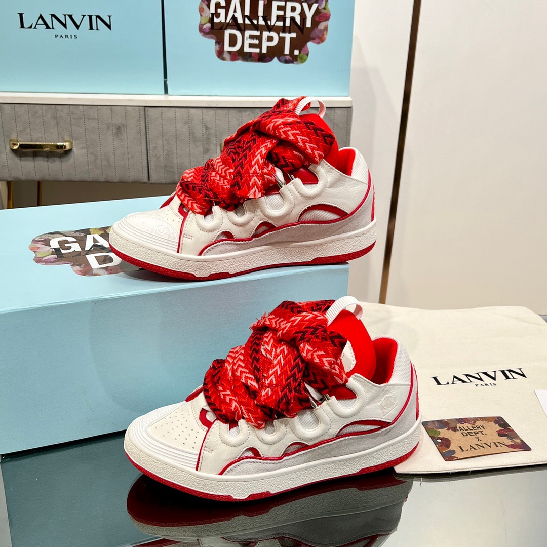 Lanvin Curb Sneaker Size 35-46  8-Color