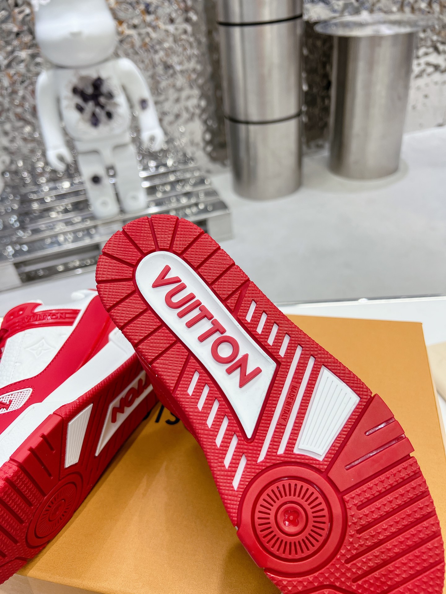 Louis Vuitton Trainer Monogram denim Sneaker Size 36-46