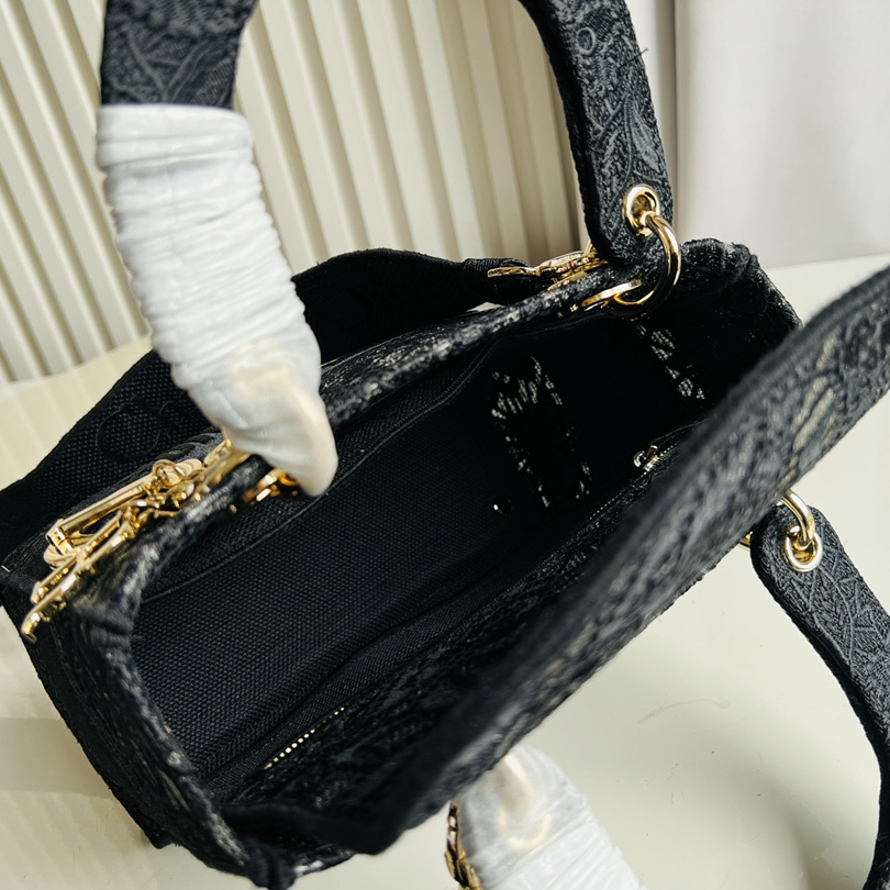 Dior Lady D-lite Women Shouler Bags 24cm