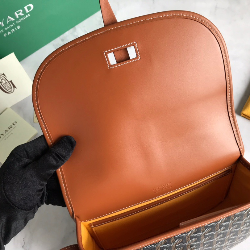 Goyard Belvedere Mens Shoulder Bags Size 22*16*7cm