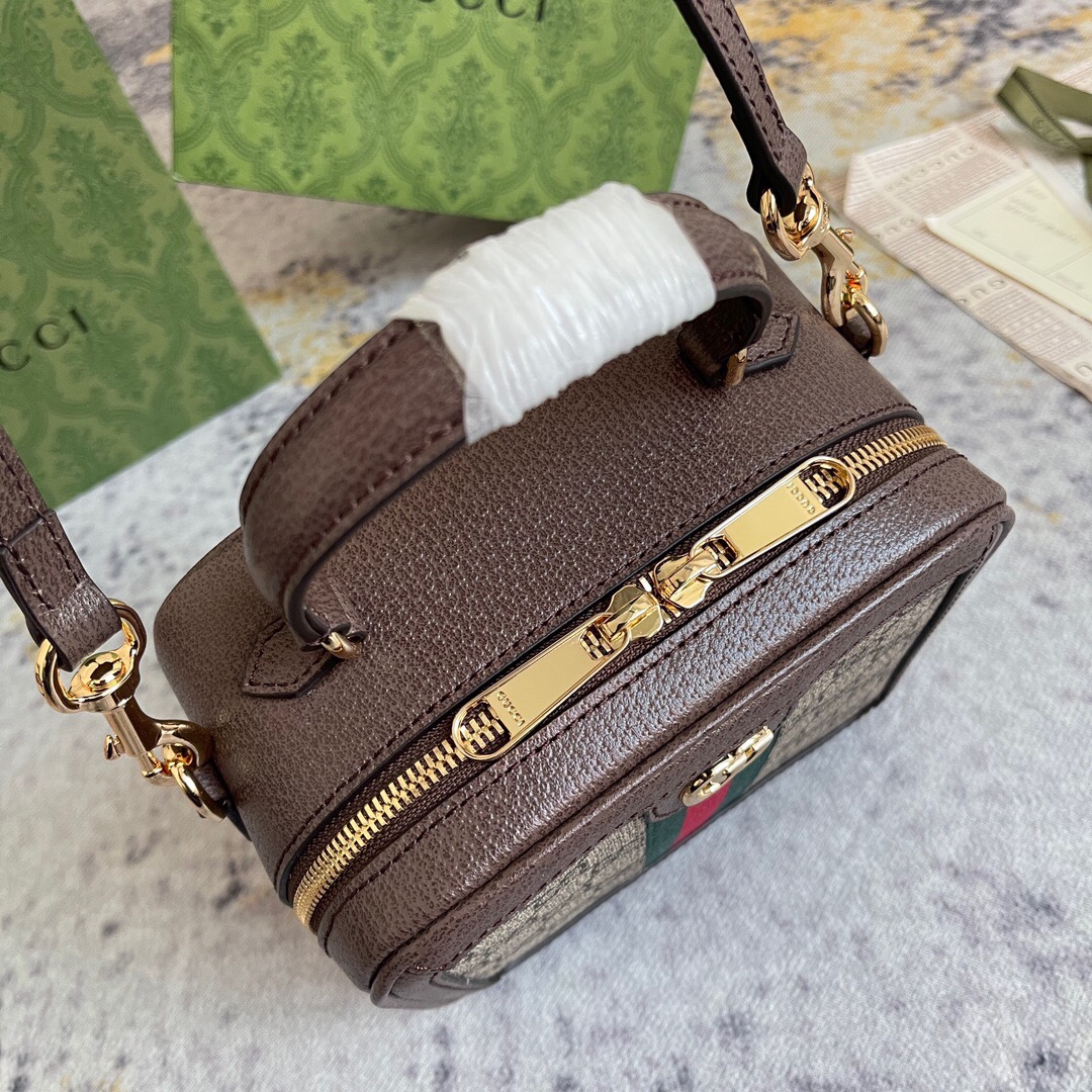 Gucci Ophidia GG Mini Women Shoulder Bags 17.5*16.5*9.5cm