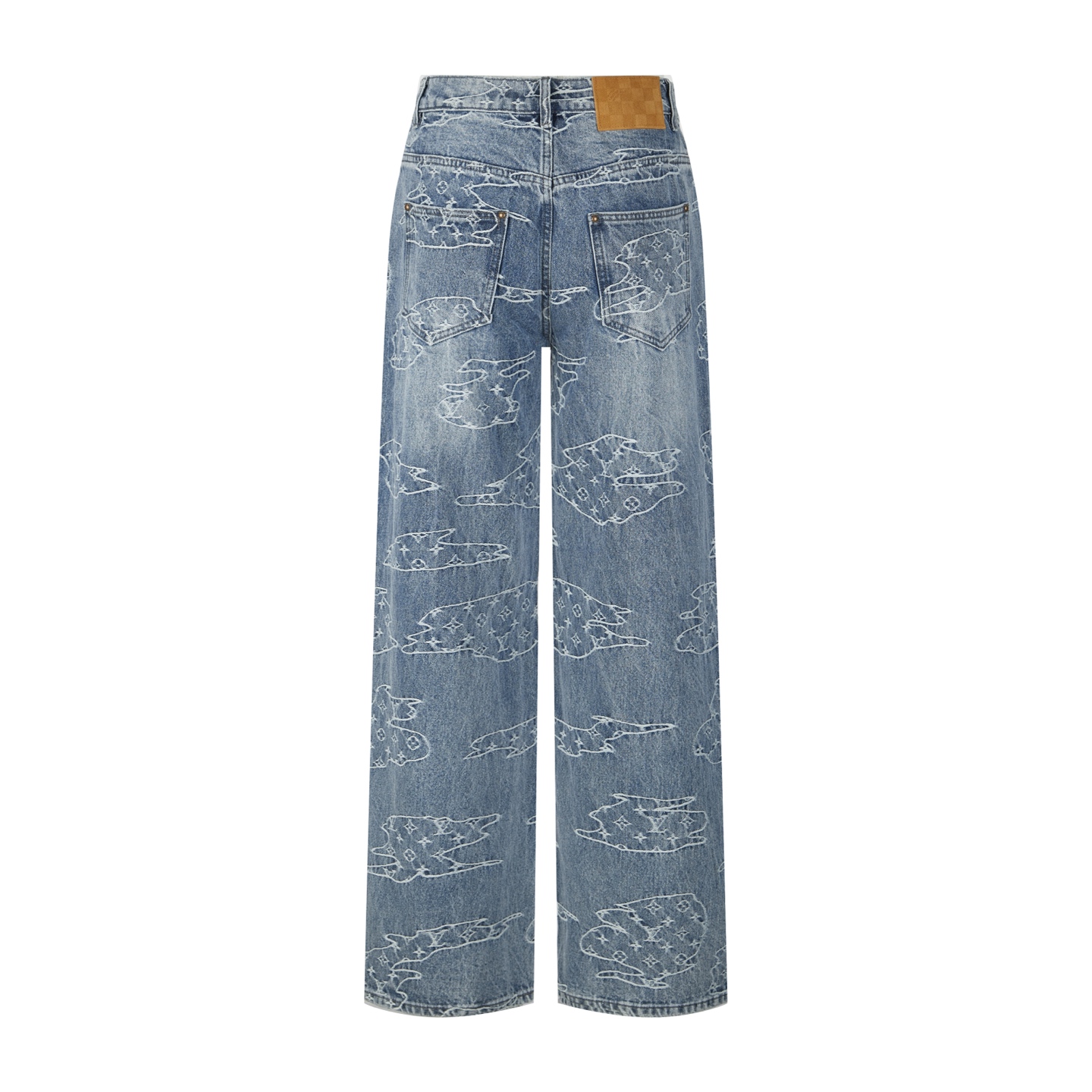 Louis Vuitton X Nigo Unisex Jeans Size S-XL