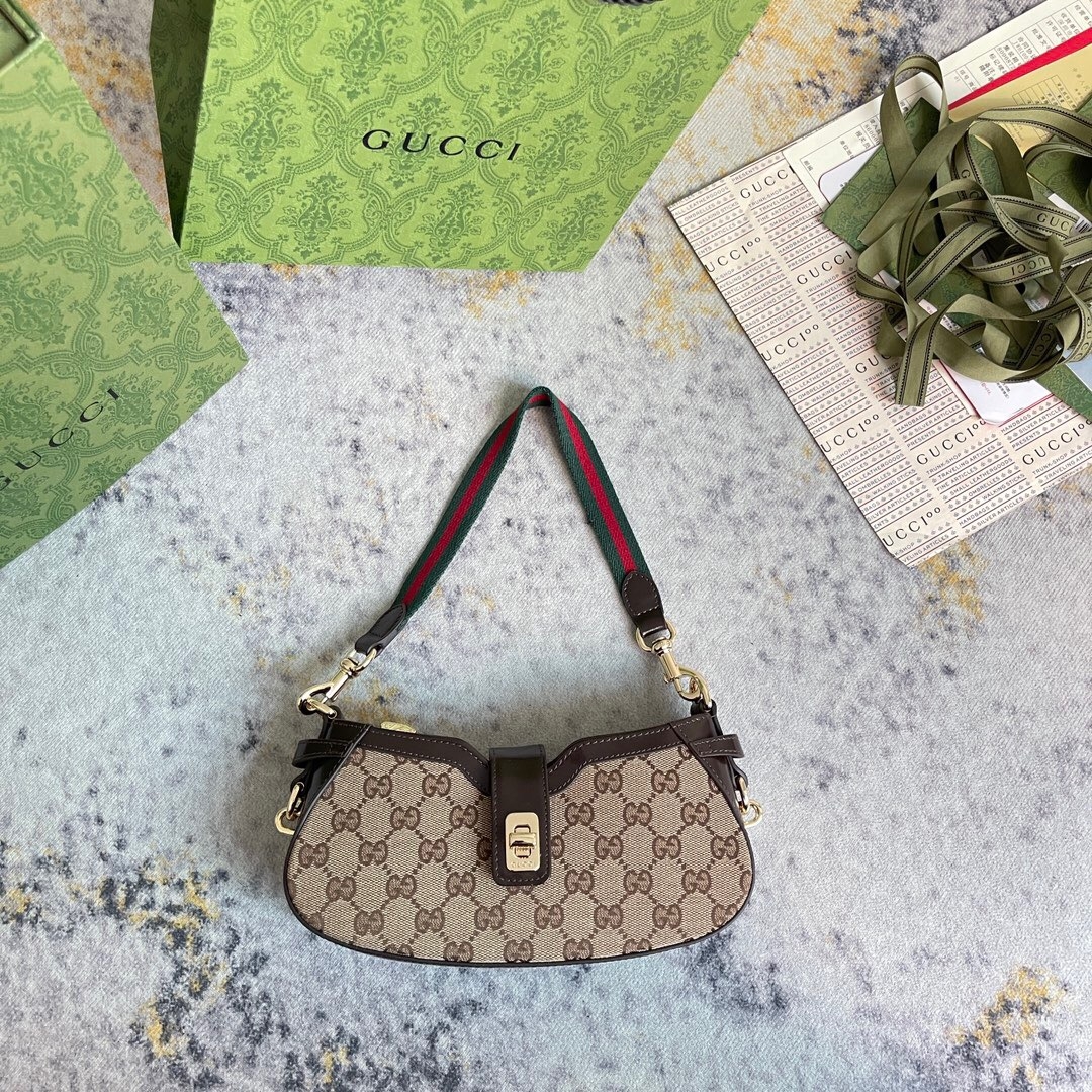 Gucci GG 786015 Moon side Women Shoulder Bags Size 24*12*5cm