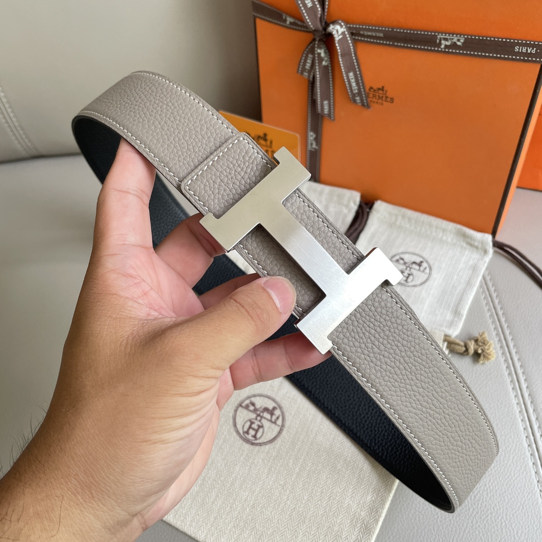 Hermes Mens Belt Width 3.8cm