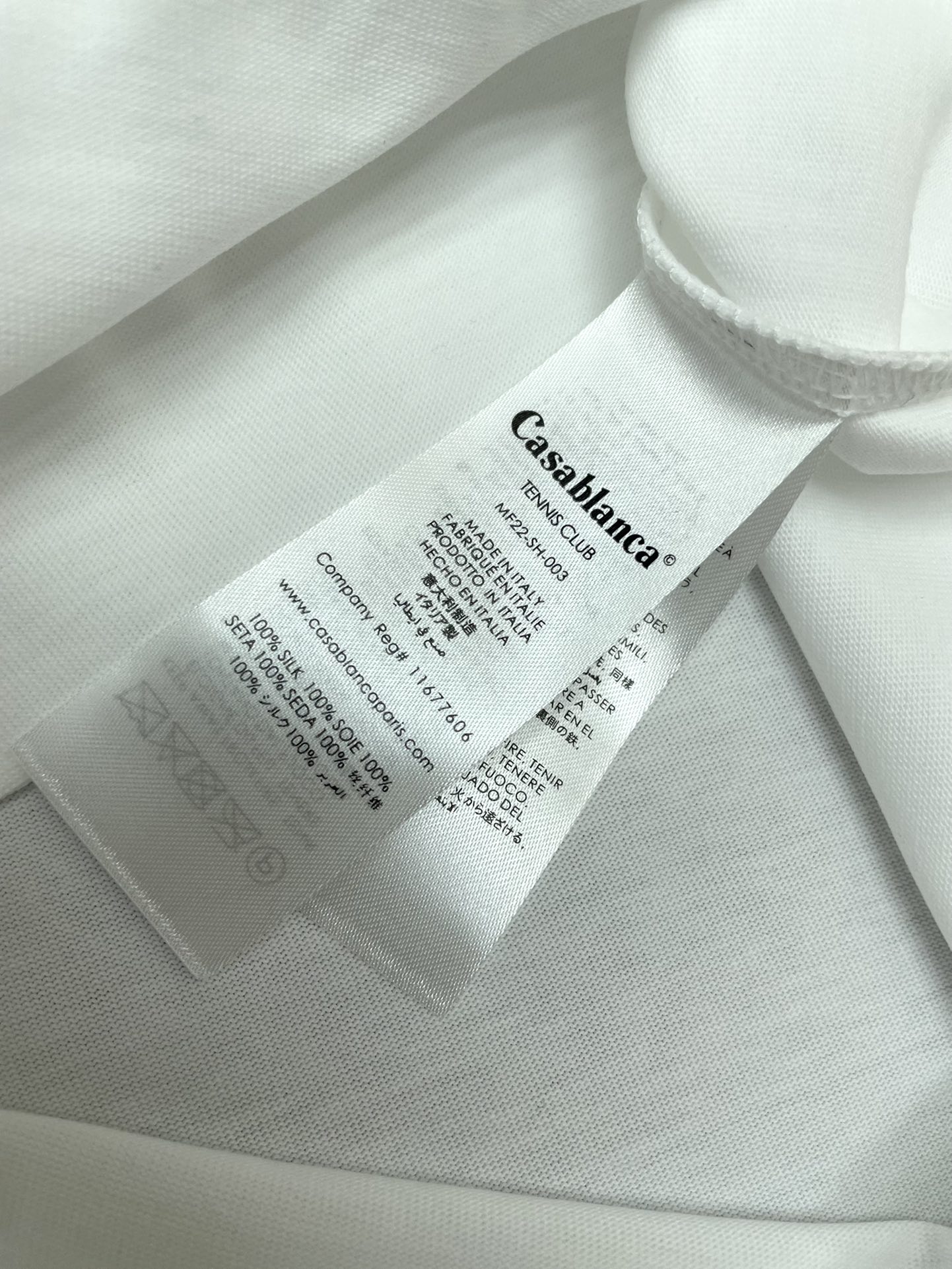 Casablanca T Shirt Size S-XL