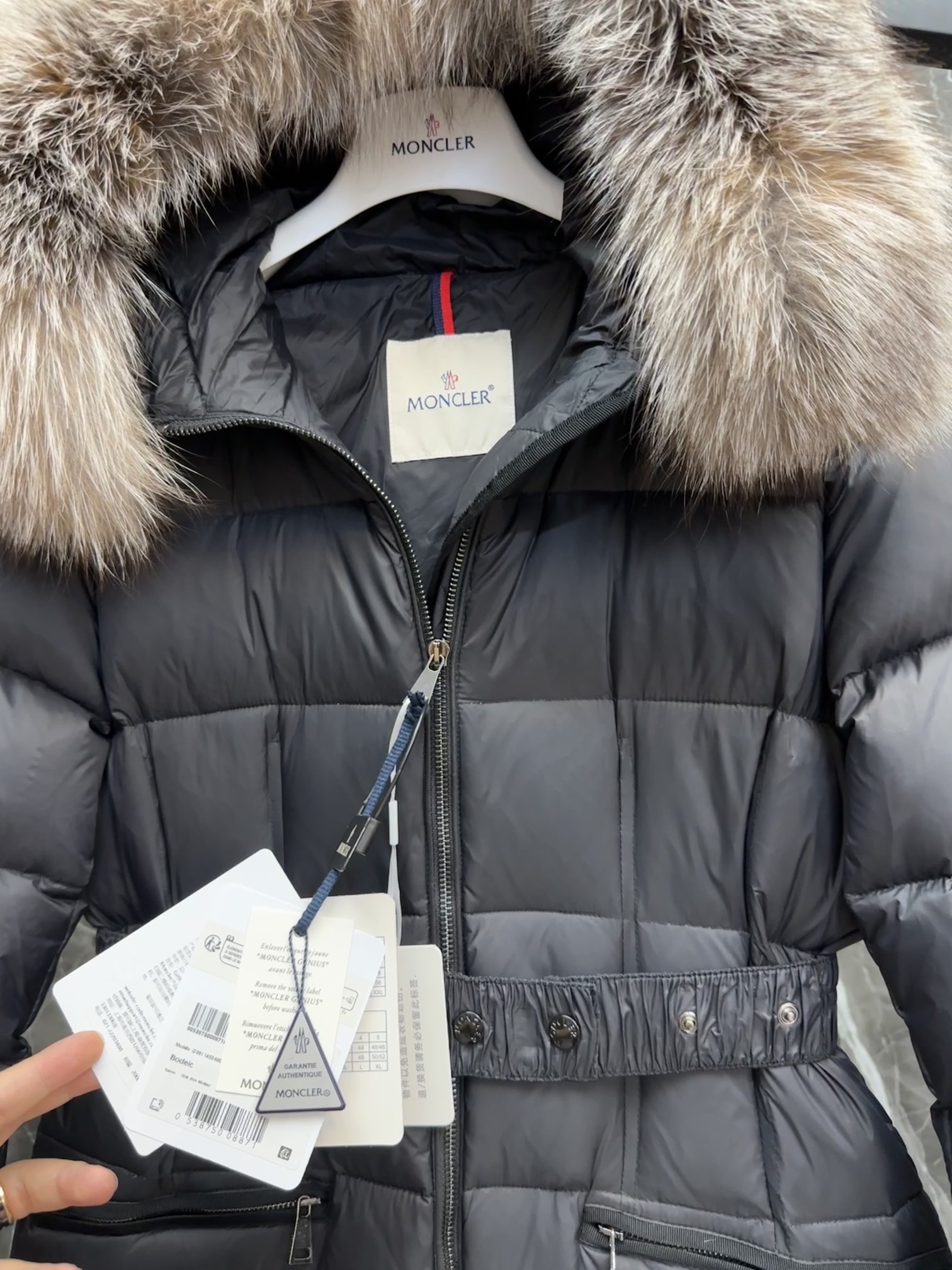 Moncler Boed Long Women Down Jacket Size S-XL
