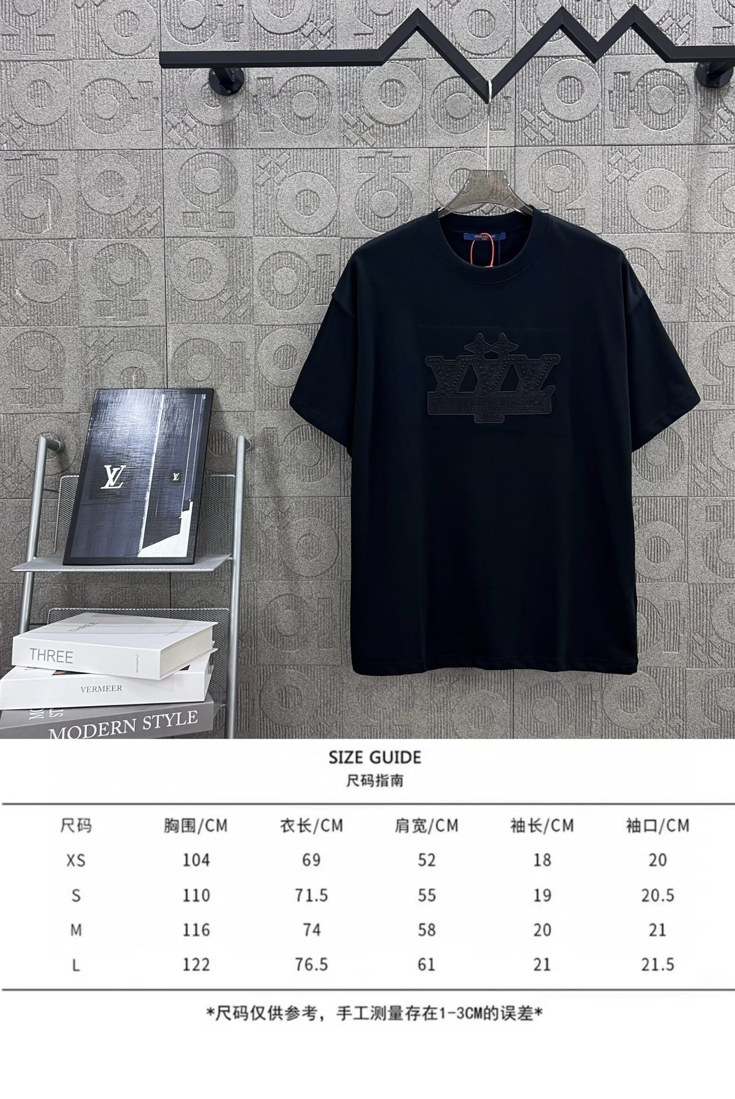 Louis Vuitton T Shirt  Embroider Logo Size XS-L