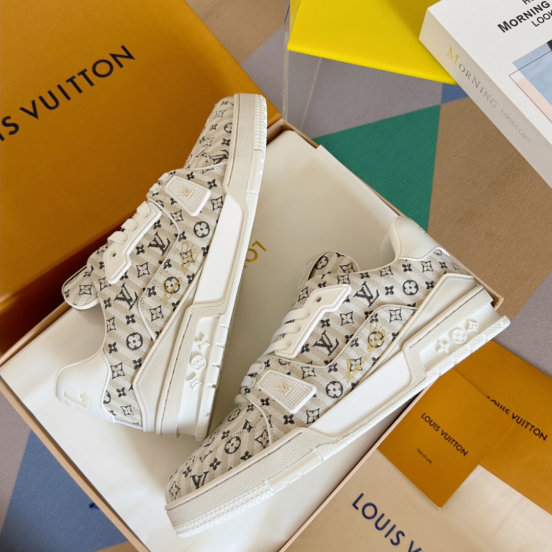 Louis Vuitton 2024New LV Trainer Sneaker Size 36-46