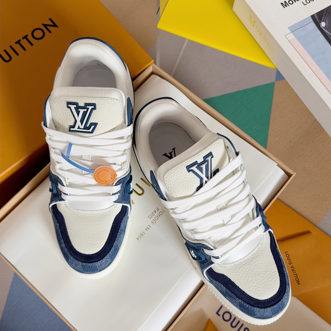 Louis Vuitton 2024New LV Trainer Sneaker Size 36-46