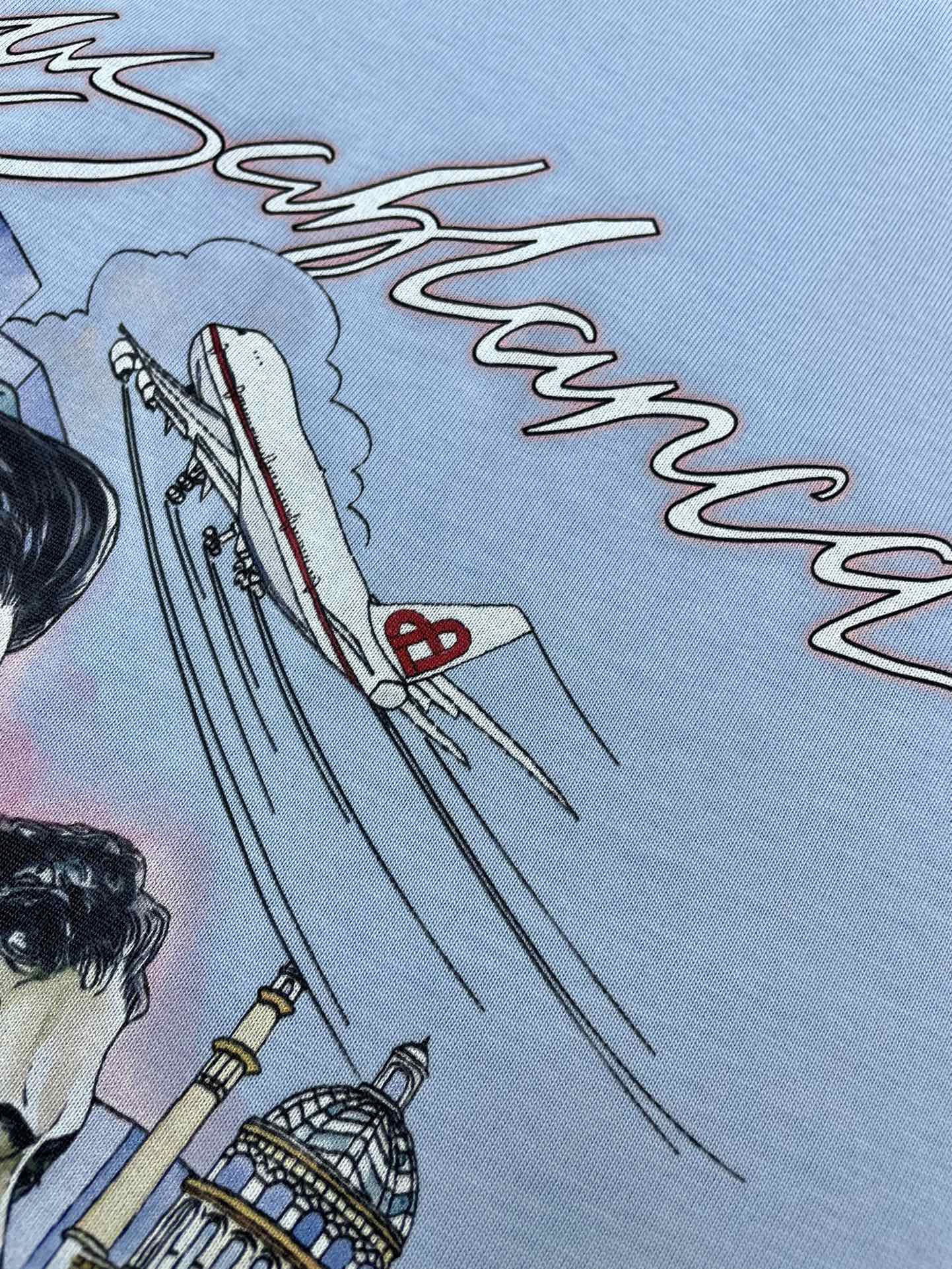 Casablanca T Shirt Size S-XL