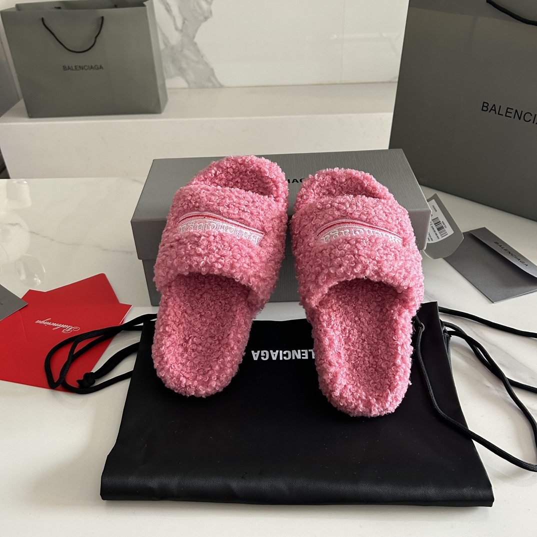 Balenciaga 23FW New Winter Slippers Size 35-41