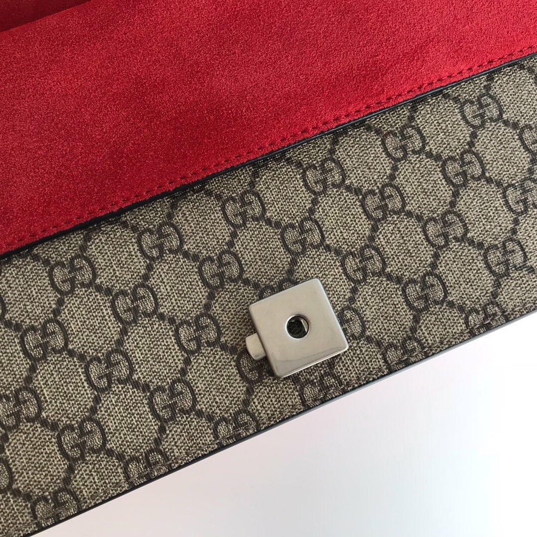 Gucci GG Supreme Dionysus Women Shoulder bags Size 28*18*9cm