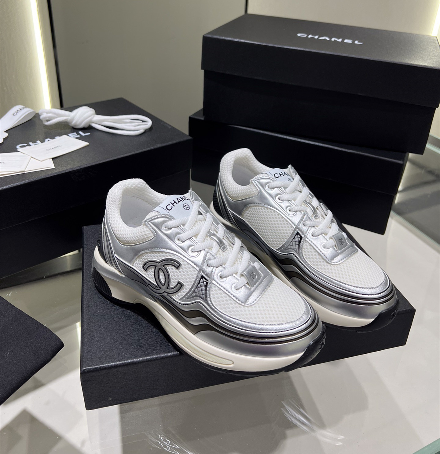 Chanel 2023 New Sneaker Size 35-41  3-Color