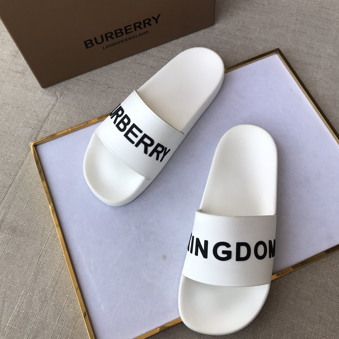 Burberry Mens Women Sandals Gr. 36-46