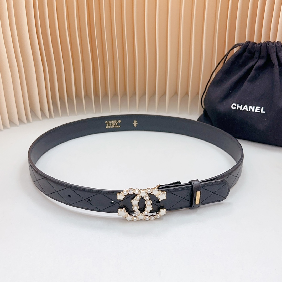 Chanel Women Belt Width 3cm