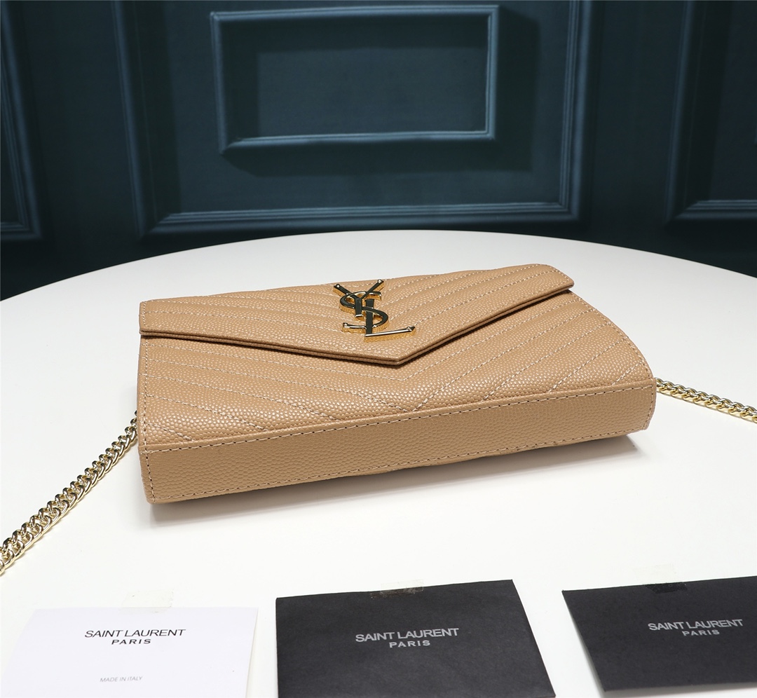 YSL Women Shoulder Bags Size 23*14*4cm