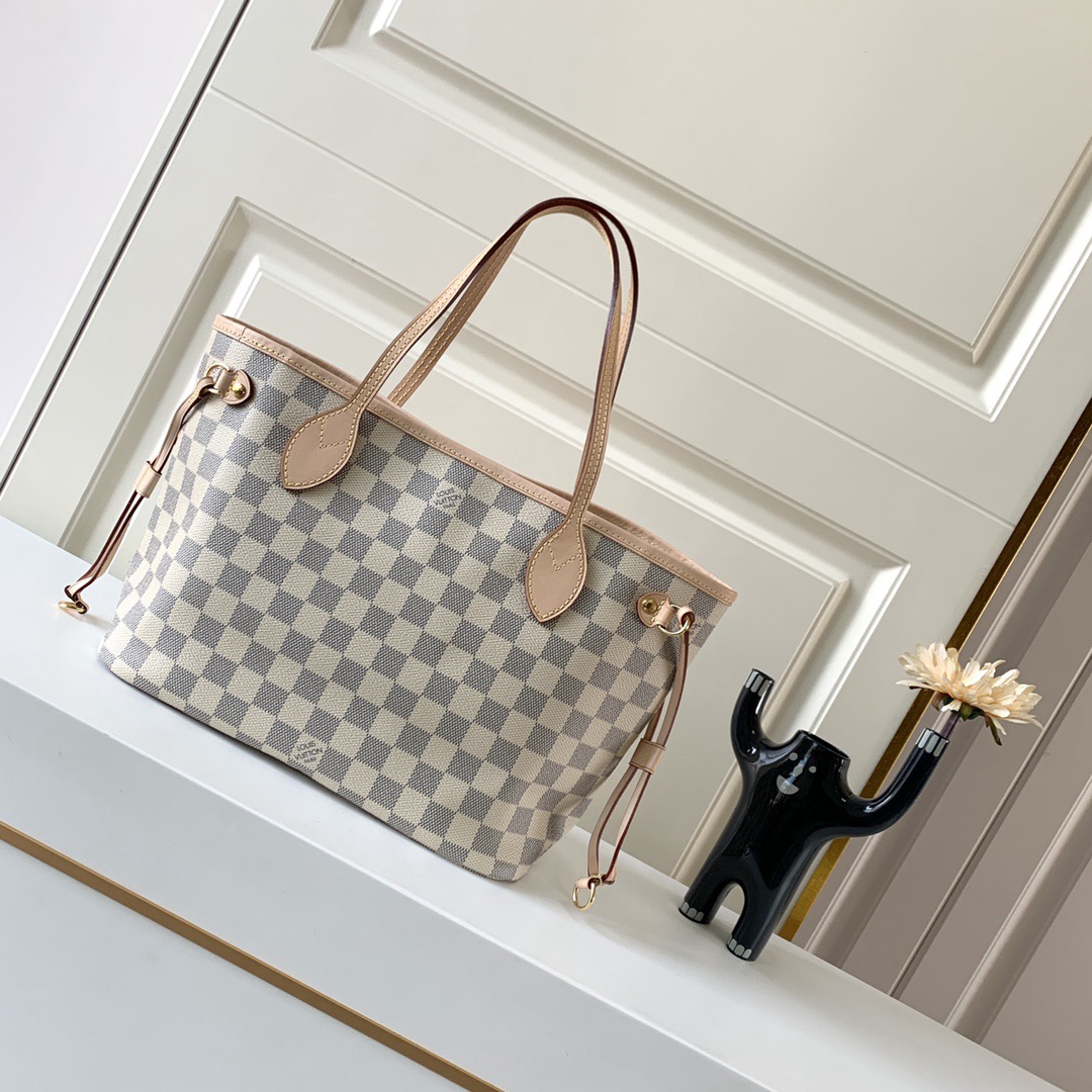 Louis Vuitton M40605 Neverfull PM Tote Bag Size 29*21*12cm