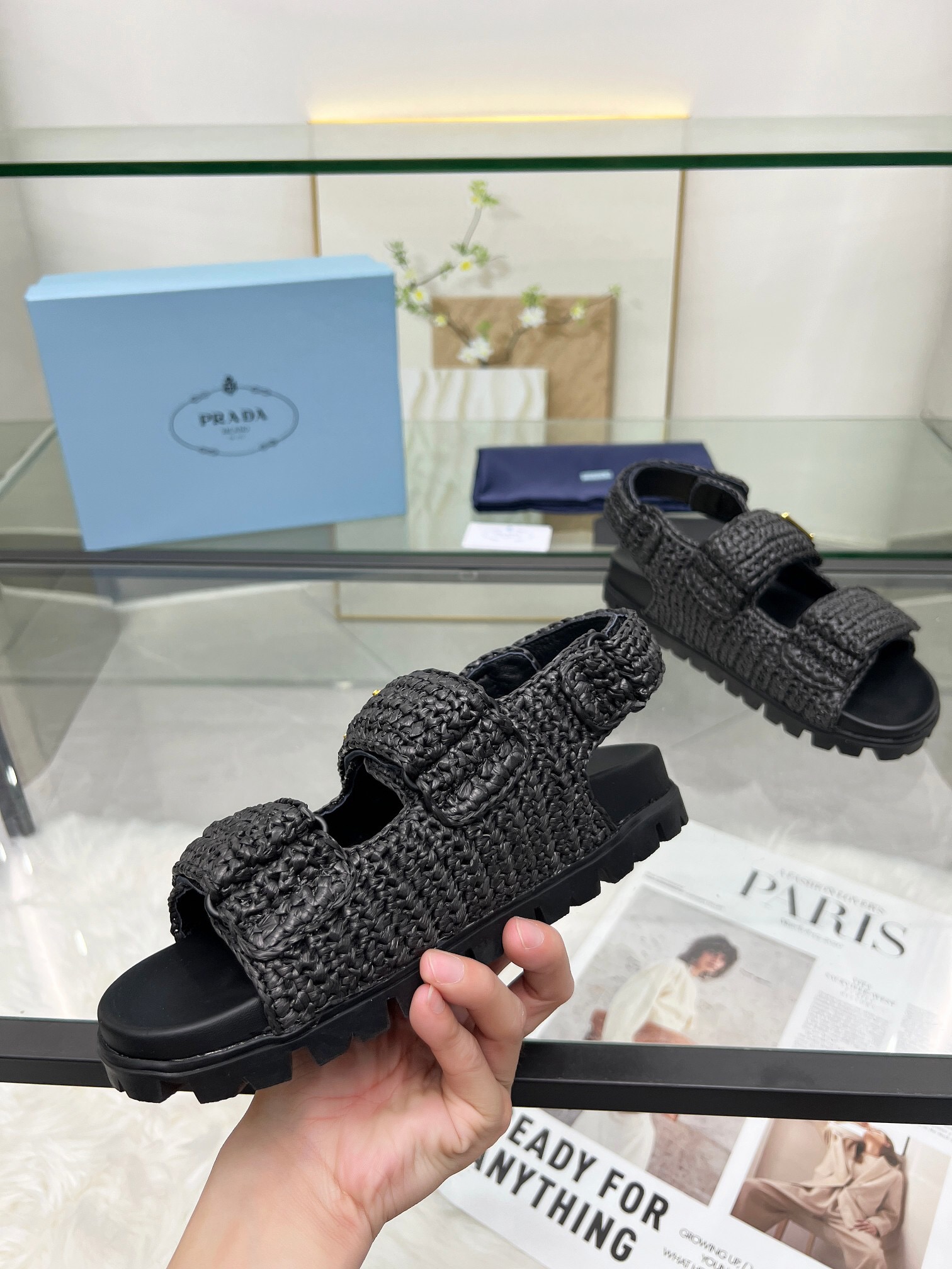 Prada 2024 New Monolith sandals Size 36-41