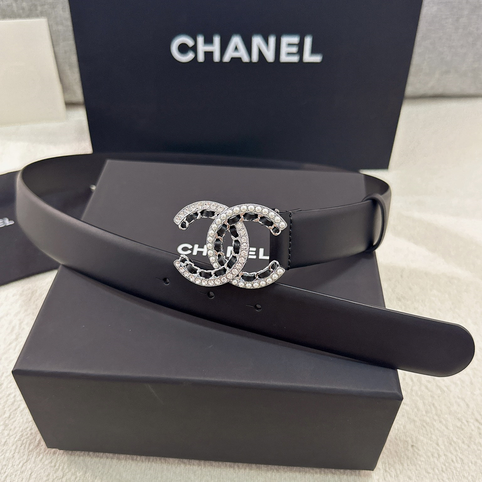 Chanel Women Belt Width 2.8cm