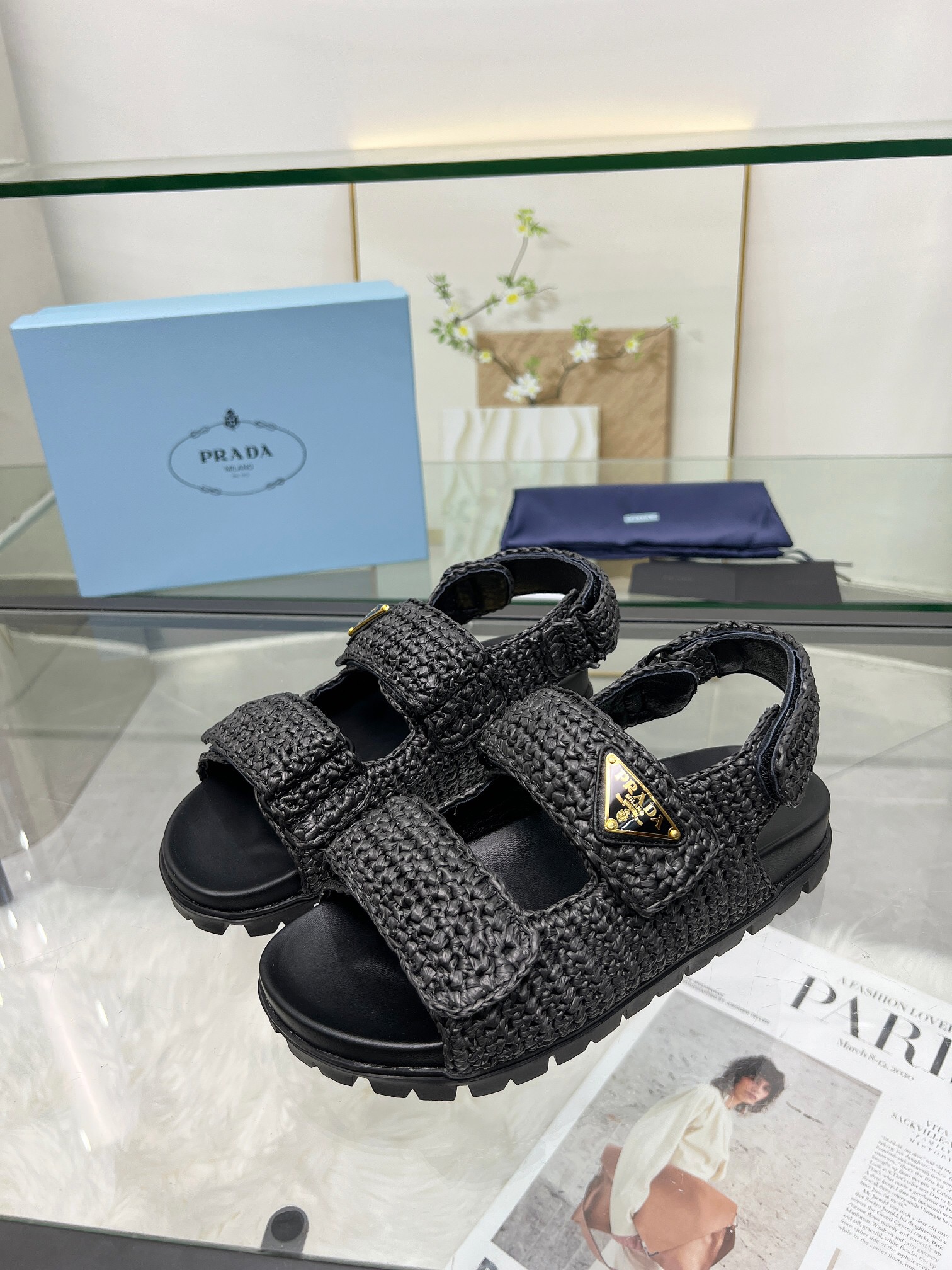 Prada 2024 New Monolith sandals Size 36-41