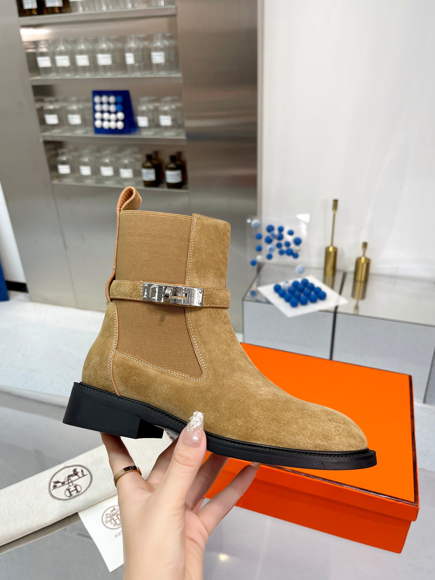 Hermes 23fw Women New Kelly Boots Size 36-41