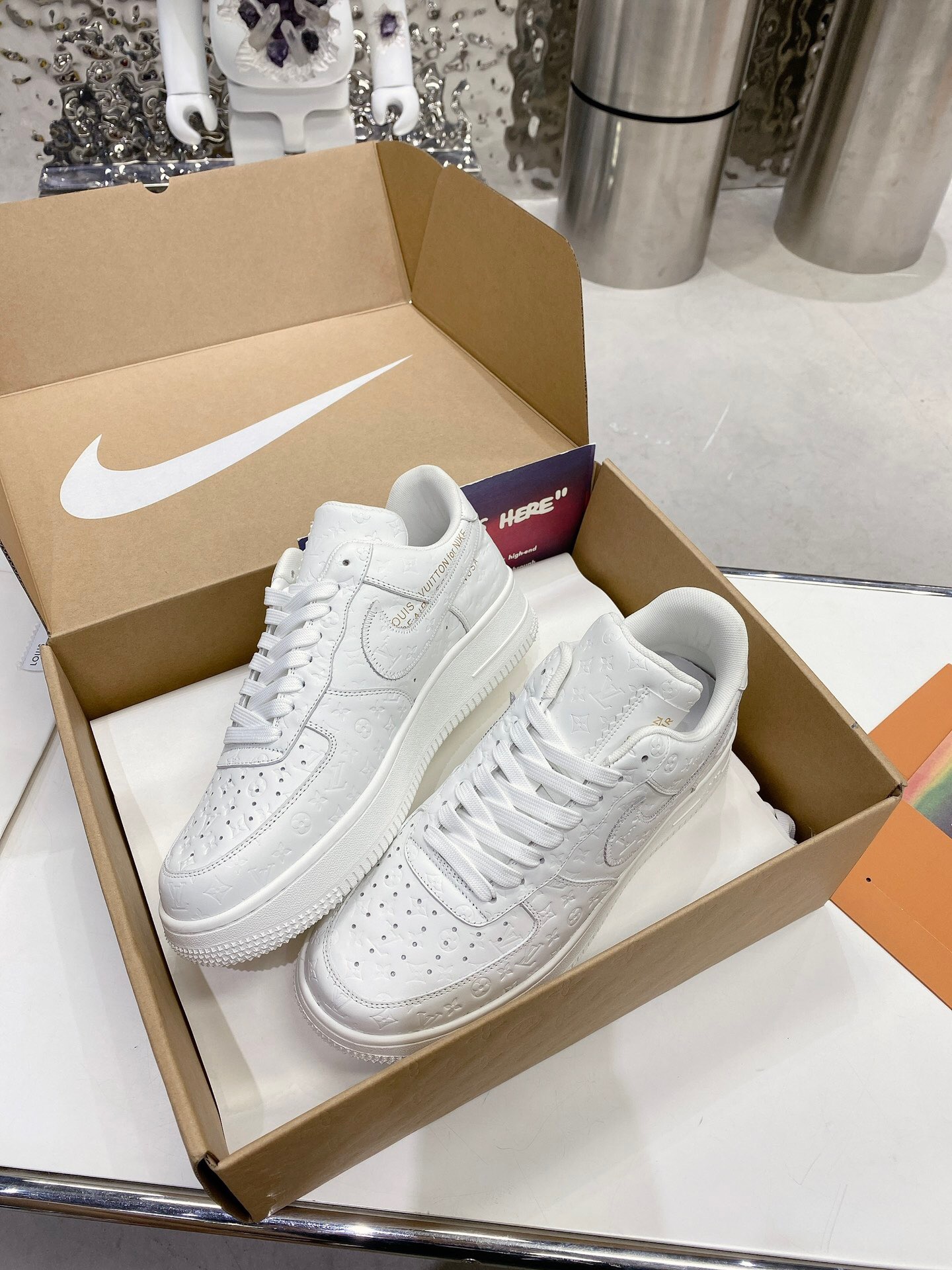 Louis Vuitton x Off White x Air Force 1 Sneaker Size 36-45