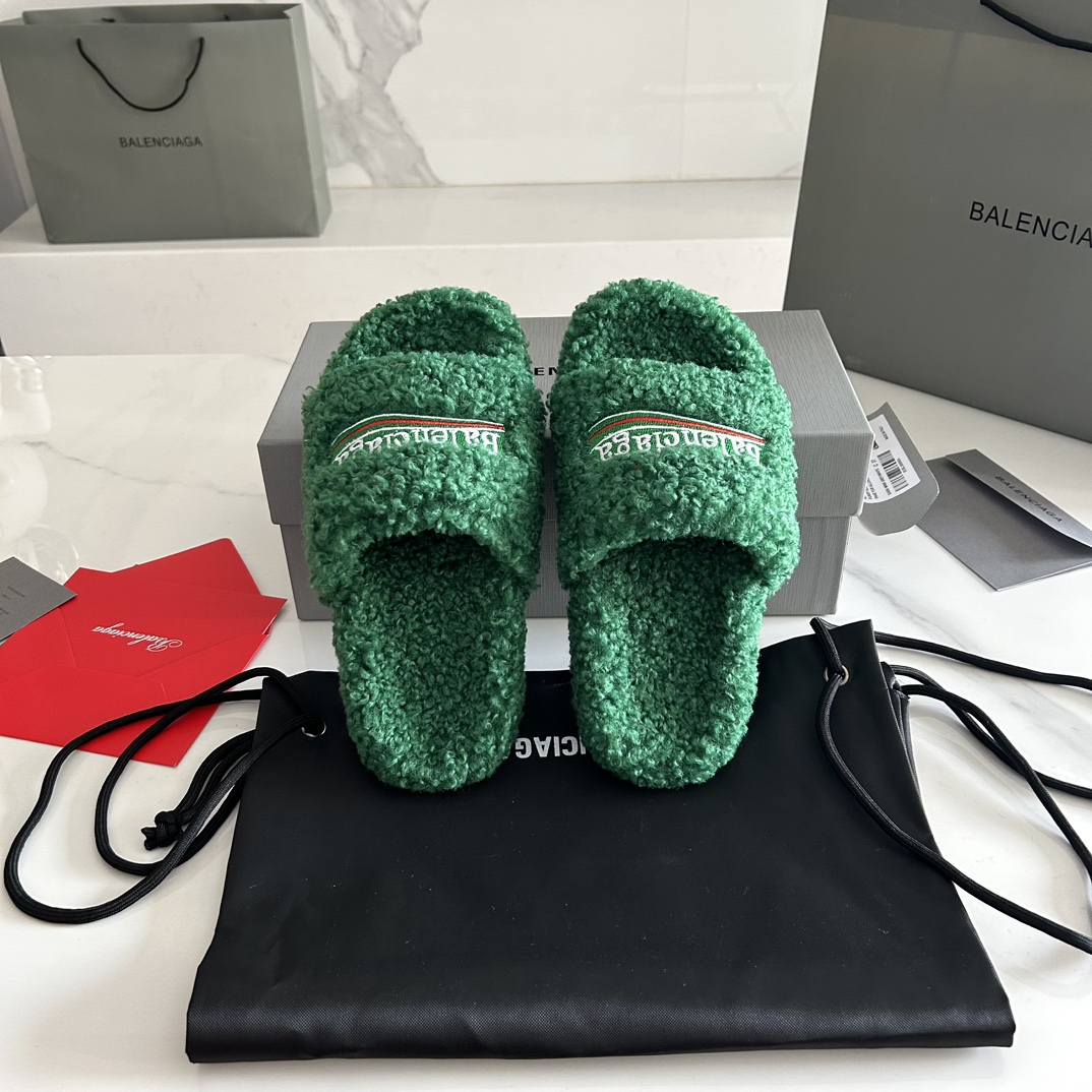 Balenciaga 23FW New Winter Slippers Size 35-41