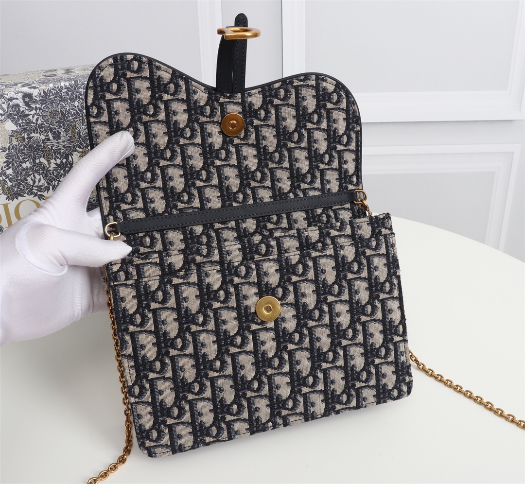 Dior Women Shoulder Bags 22*14.5*4.5cm