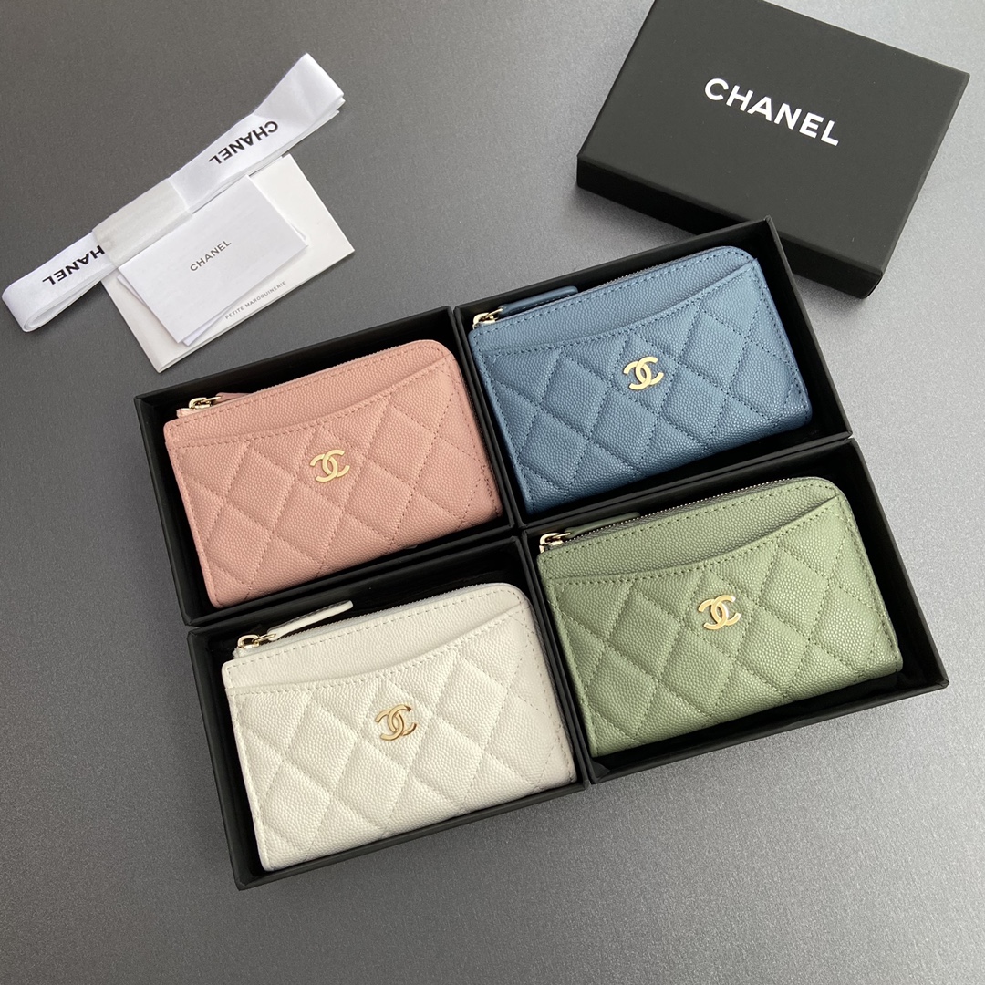Chanel Card Holder Size 13*9*2cm