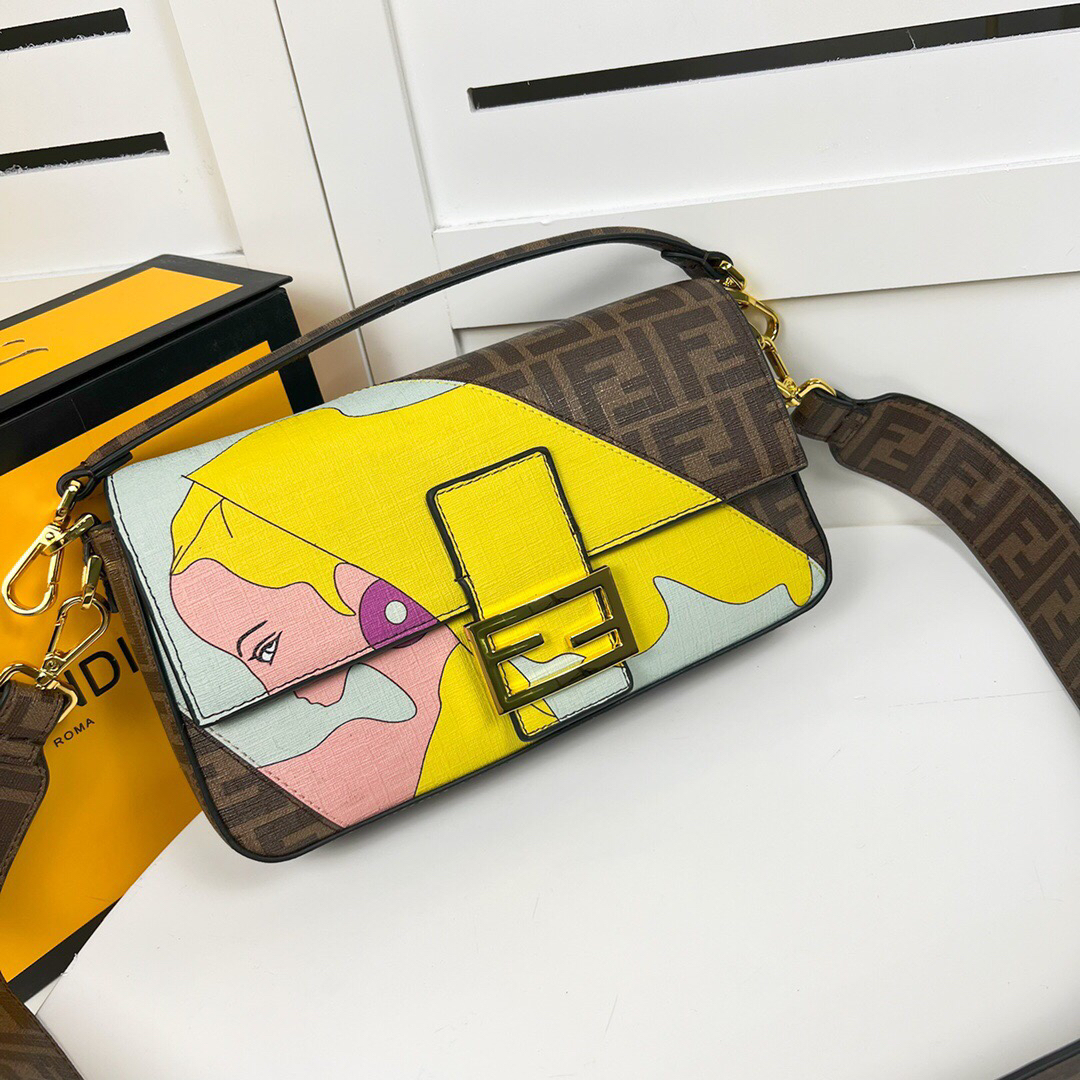 Fendi New Women Shoulder Bags 26*5*15cm