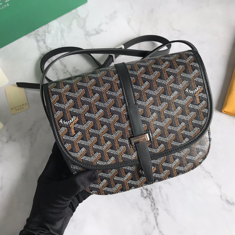 Goyard Belvedere Mens Shoulder Bags Size 22*16*7cm